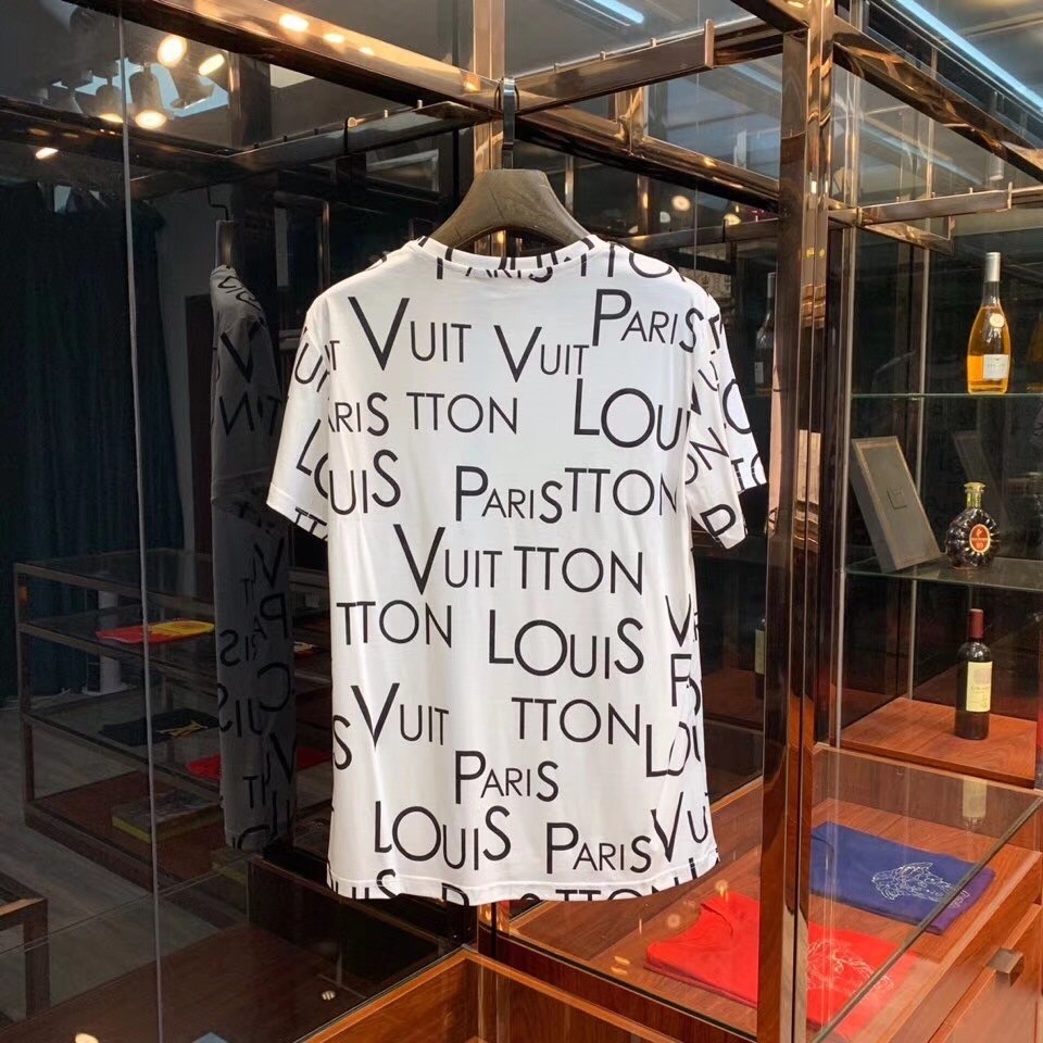 Réplica de Louis Vuitton Vintage Logo camiseta blanca para la venta con  precio barato en la tienda de bolsos falsos