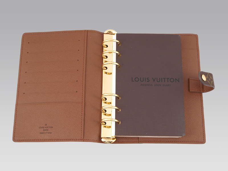 Louis Vuitton Vintage Monogram Canvas Medium Ring Agenda Cover (SHF-22 –  LuxeDH