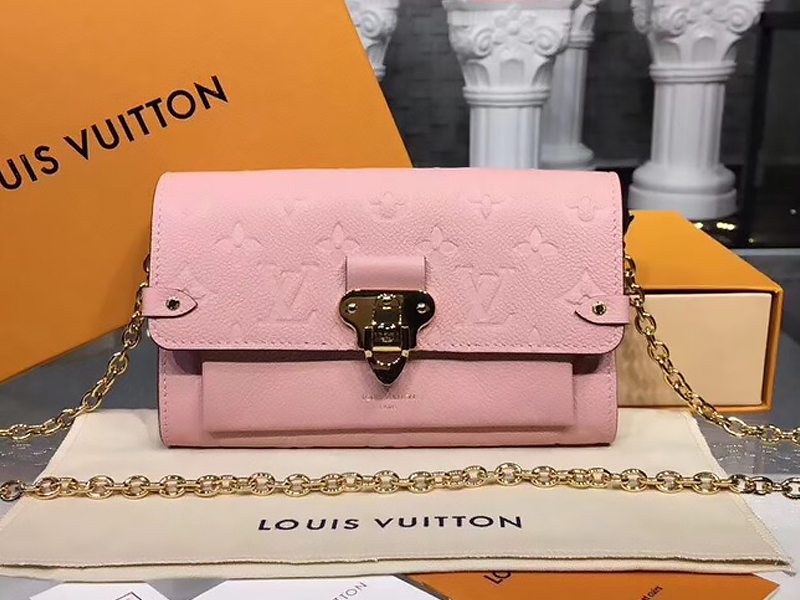 Louis Vuitton Vavin Monogram Empreinte Chain Wallet