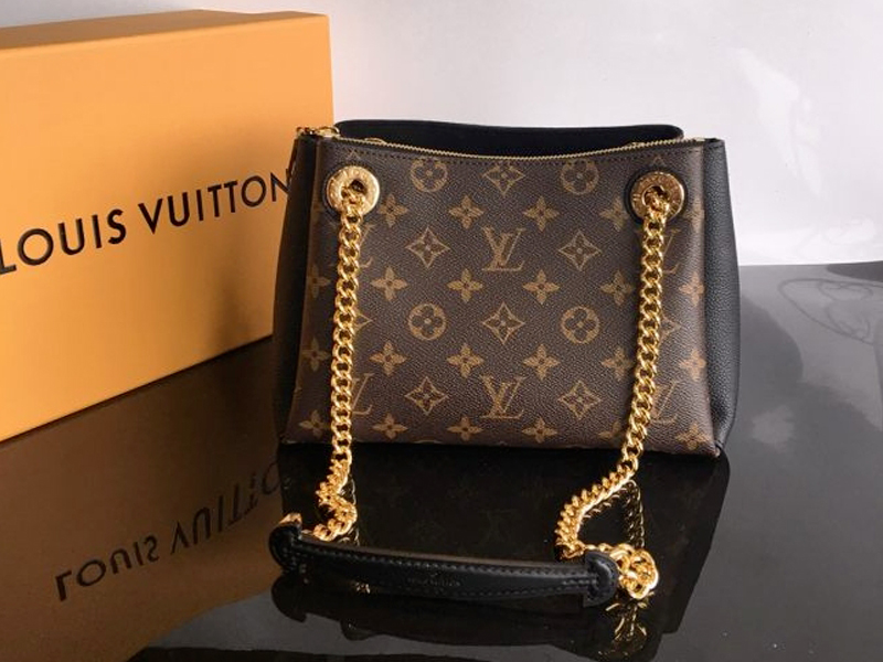 Louis Vuitton Black Monogram Canvas and Leather BB Surene Bag Louis Vuitton